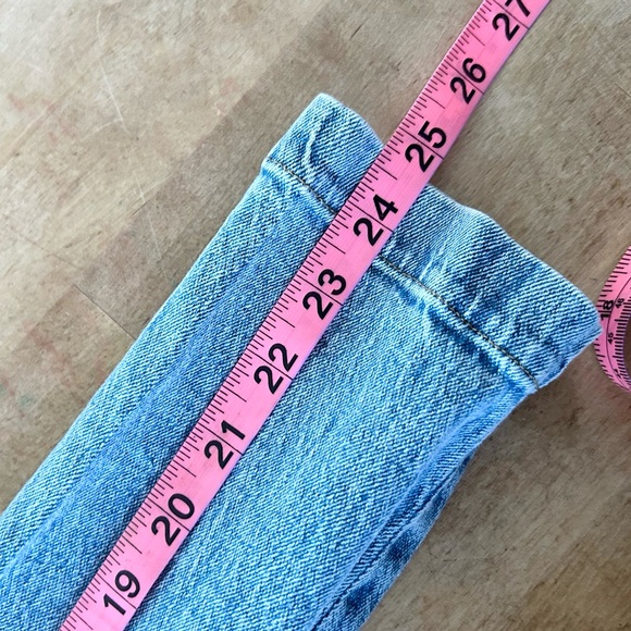 ⭐️ NEW Elan Medium Light Blue Puff Sleeve Light Jackson Denim Blazer - Picture 7 of 10